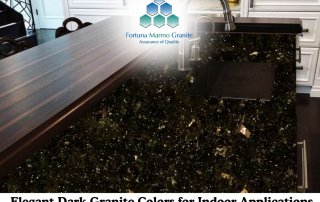 Elegant Dark Granite Colors for Indoor Applications