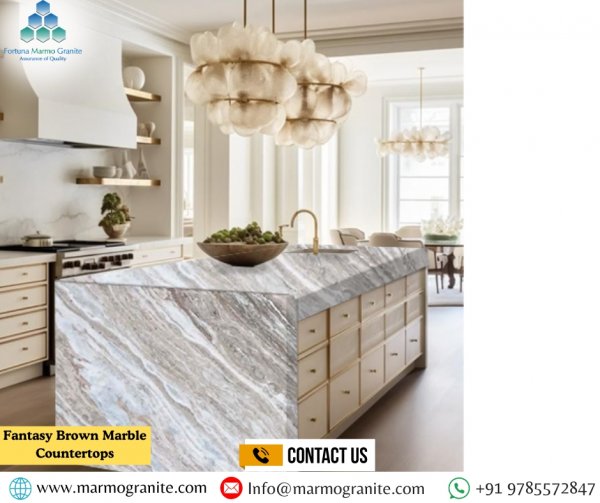 Fantasy Brown Marble Countertops Fantasy Brown Marble Countertops