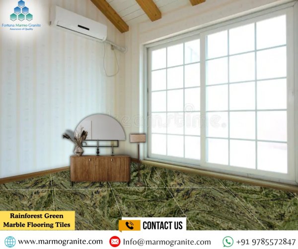 Rainforest Green Marble Flooring Tiles Rainforest Green Marble Flooring Tiles
