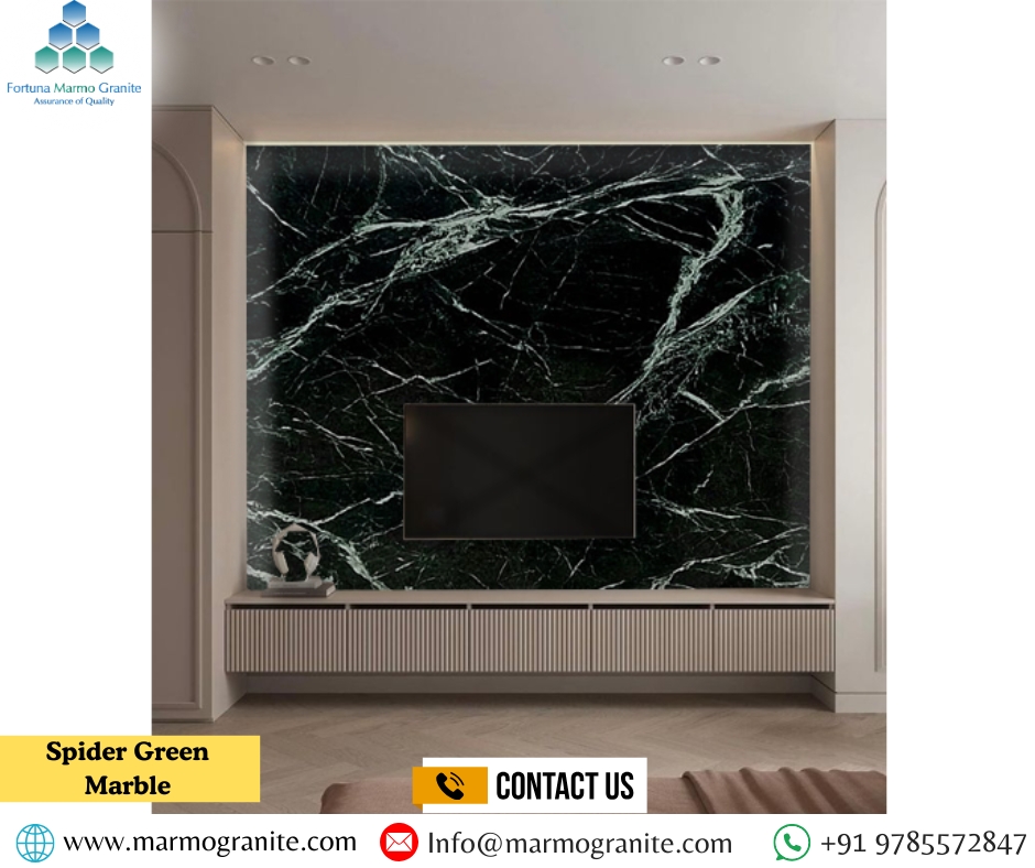 Spider Green Marble