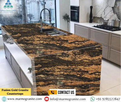 Fusion Gold Granite Countertops Fusion Gold Granite Countertops