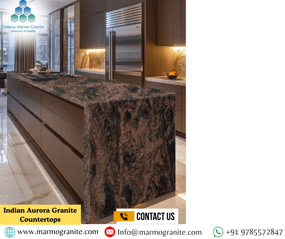 Indian Aurora Granite Countertops