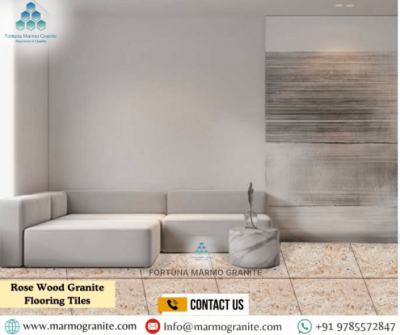 Rosewood Granite Flooring Tiles