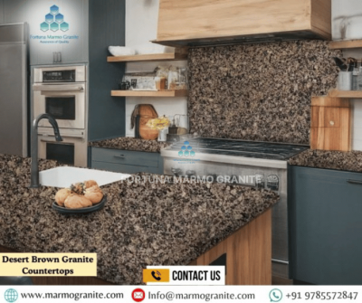Desert Brown Granite Countertops