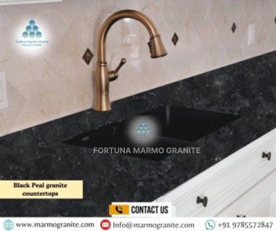 Black Peal granite Slink countertops