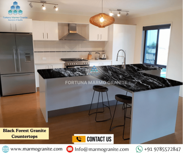 Black Forest Granite Countertops