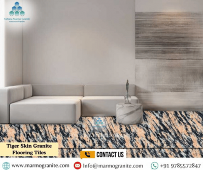 Tiger Skin Granite Flooring Tiles