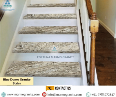 Blue Dunes Granite Stairs