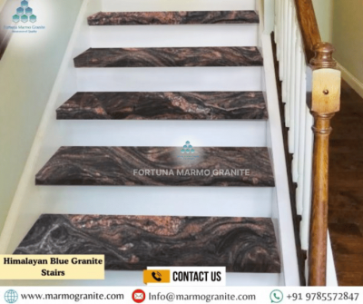 Himalayan Ble Granite Stairs