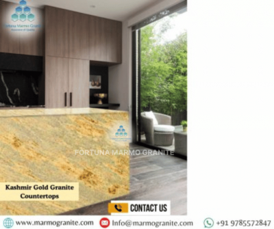 Kashmir gold granite countertops