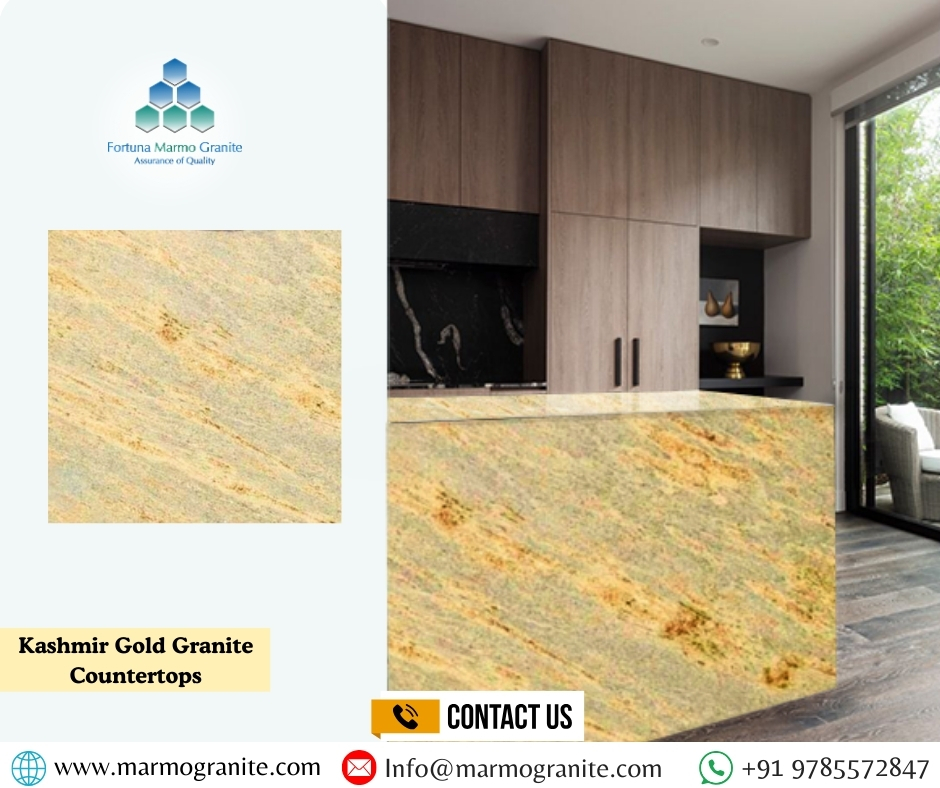 Kashmir Gold Granite Countertops