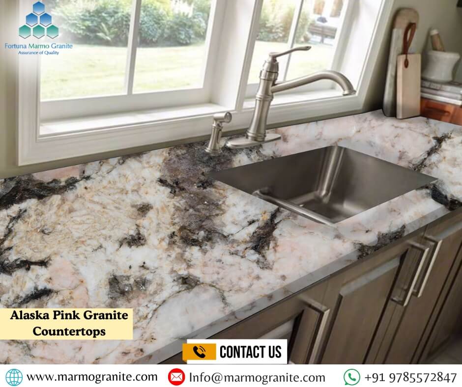 Alaska Pink Granite Countertops