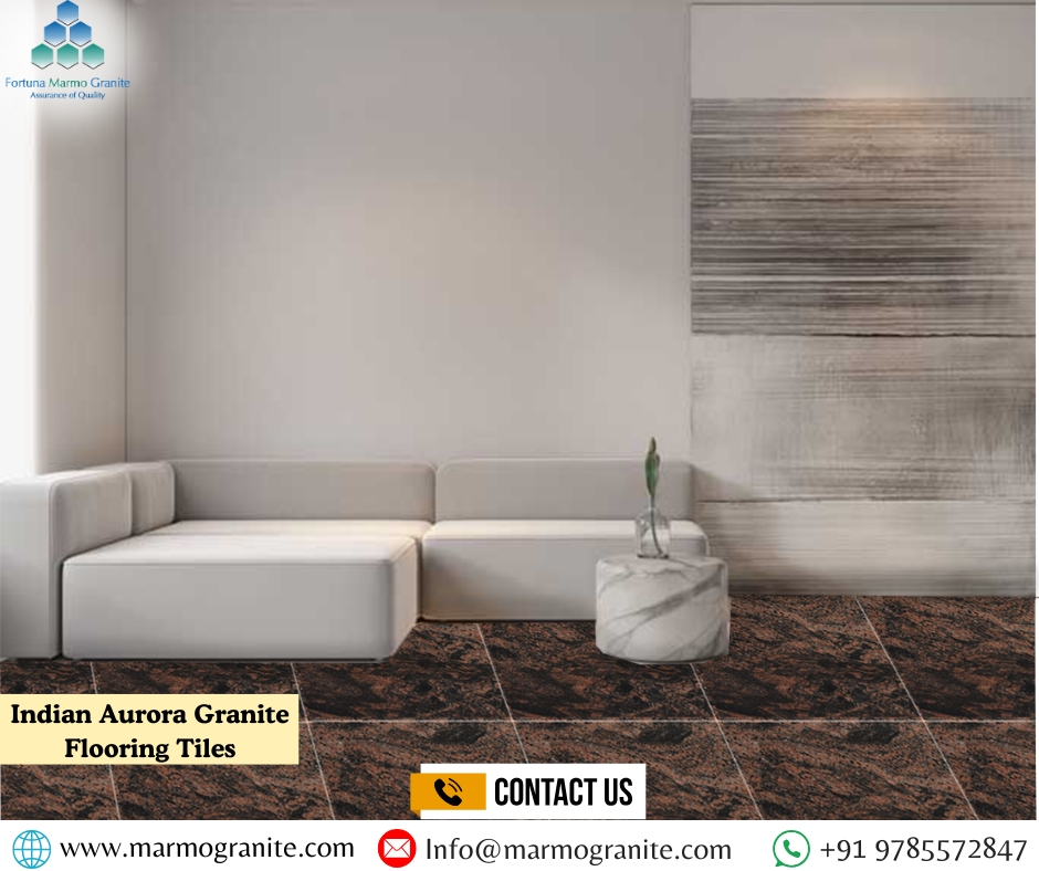 Indian Aurora Granite Flooring Tiles