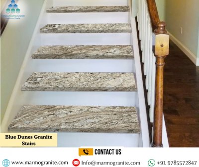 Blue Dunes Granite Stairs Blue Dunes Granite Stairs