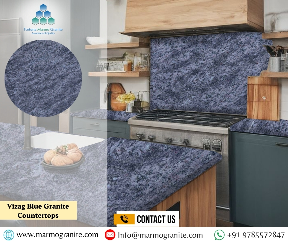 Vizag Blue Granite Countertops