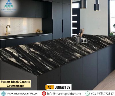 Fusion Black Granite Countertops Fusion Black Granite Countertops