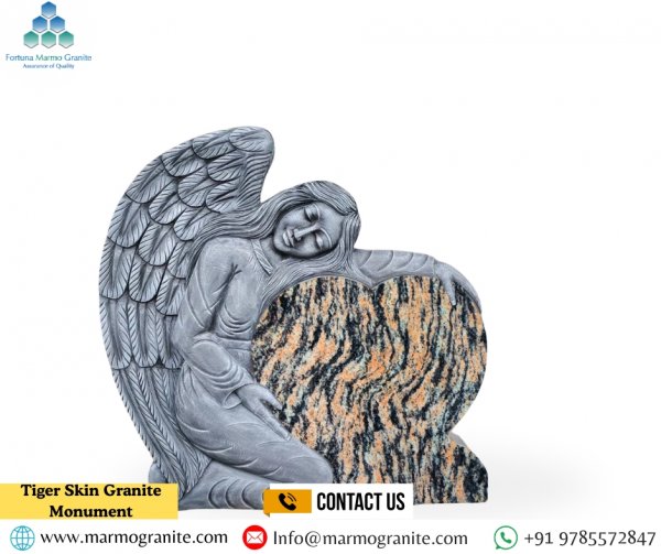 Tiger Skin Granite Monument Tiger Skin Granite Monument