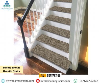 Desert brown Granite Stairs Desert brown Granite Stairs