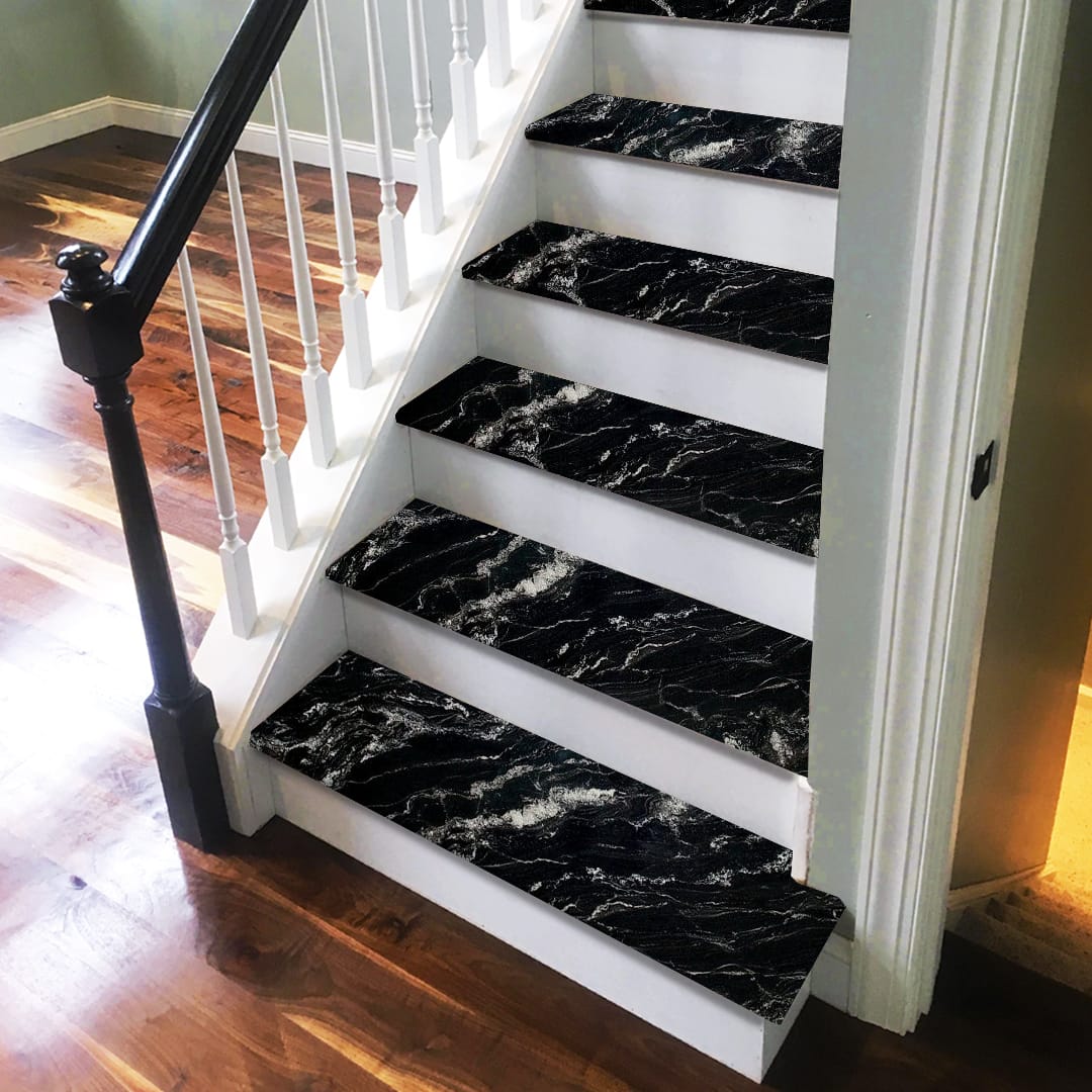 Black Forest Granite Stairs