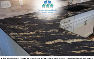 Choosing the Perfect Granite Slab Size for Your Countertops in 2025
