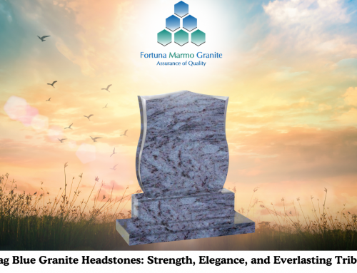 Vizag Blue Granite Headstones: Strength, Elegance, and Everlasting Tribute