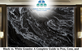 Black vs. White Granite: A Complete Guide to Pros, Cons, and Costs