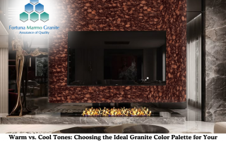 Warm vs. Cool Tones: Choosing the Ideal Granite Color Palette for Your Home