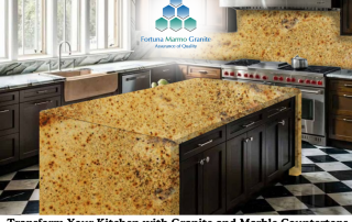 Transform Your Kitchen with Granite and Marble Countertops