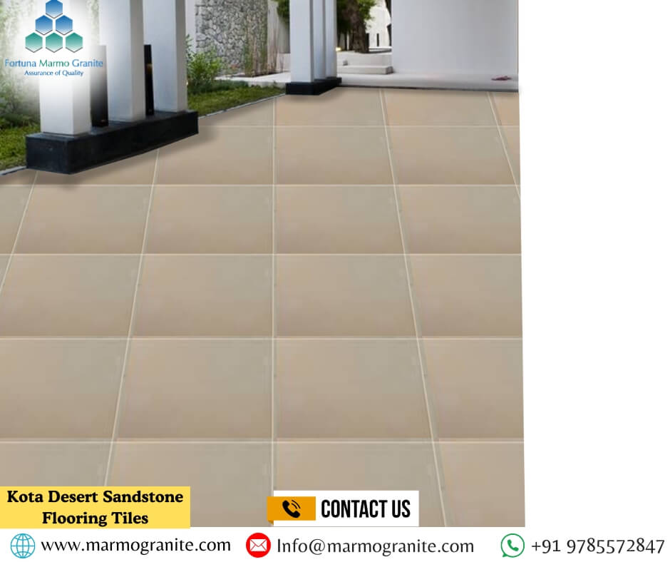 Kota Desert Sandstone Flooring Tiles