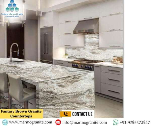 Fantasy Brown Granite Countertops Backsplash Fantasy Brown Granite Countertops