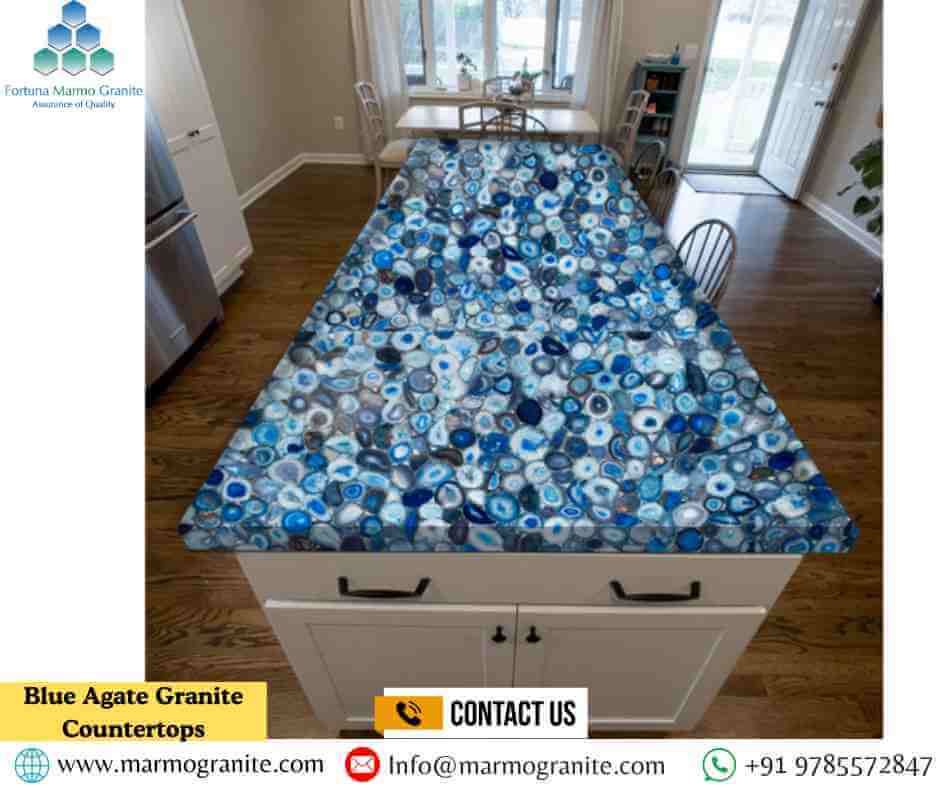 Blue Agate Granite Countertops