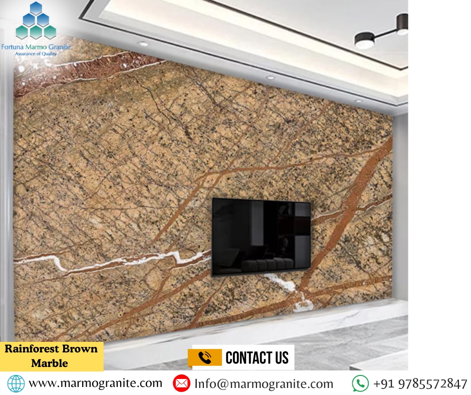 Rainforest Brown Marble