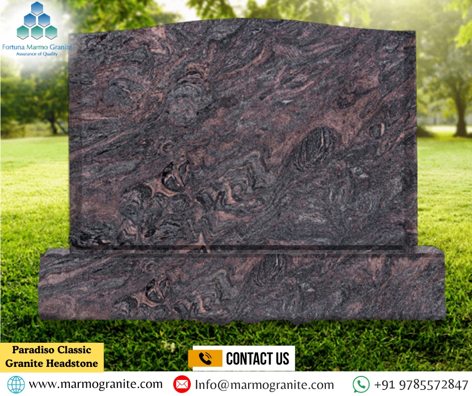 Paradiso Classic Granite Headstone