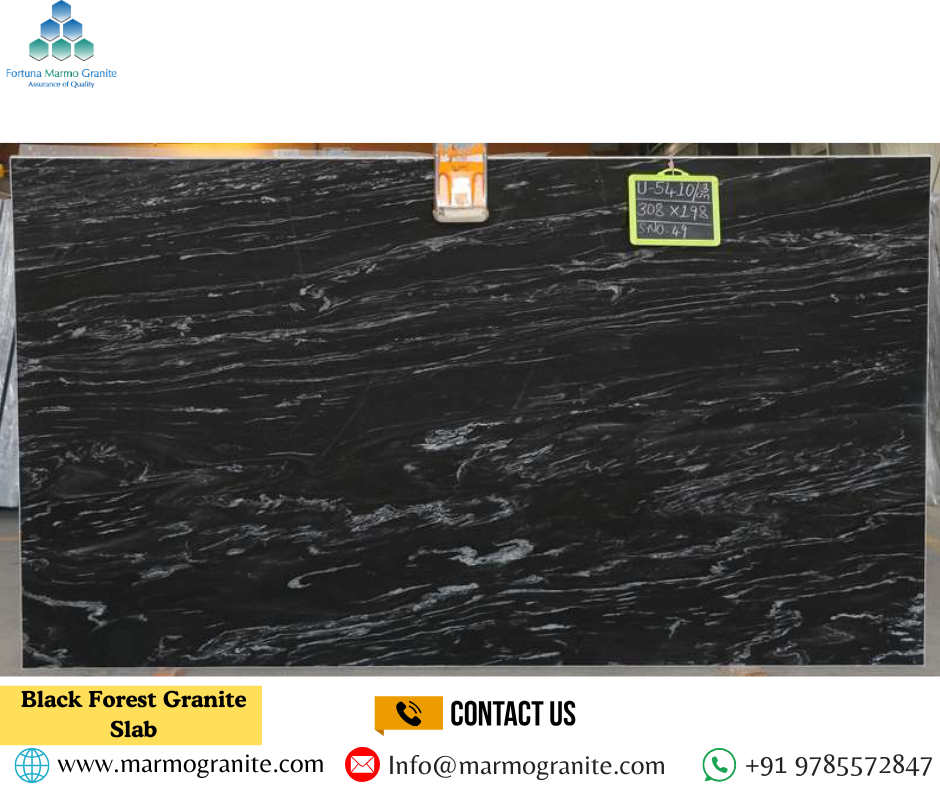Black Forest Granite Slab