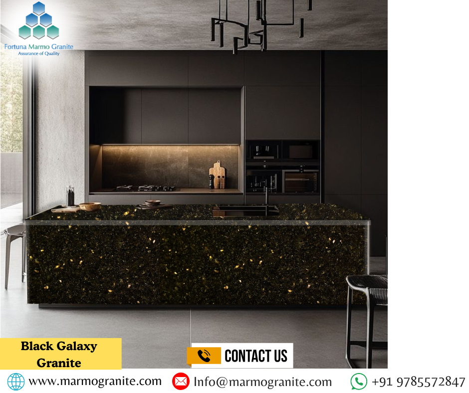 Black Galaxy Granite Countertops