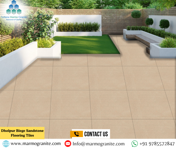 Jodhpur Biege Sandstone Flooring Tiles