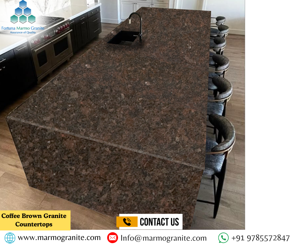 Coffee Brown Granite Countertops