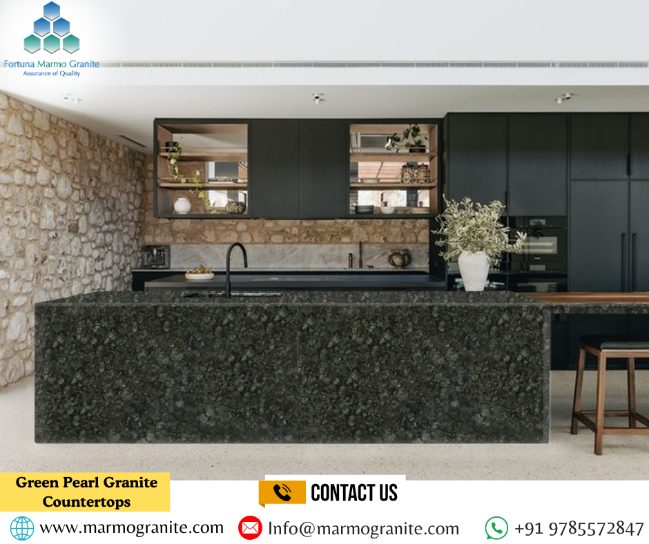 Green Pearl Granite Countertops