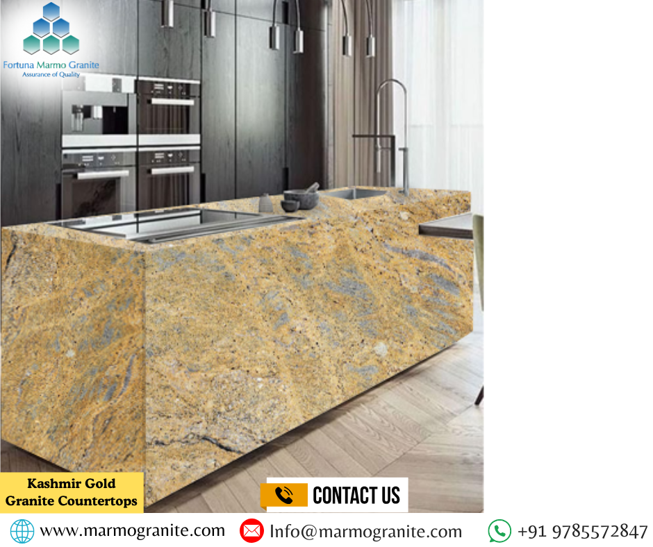 Kashmir Gold Granite Countertops