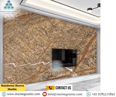 Rainforest Brown Marble