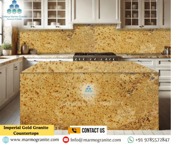 Imperial Gold Granite Countertops