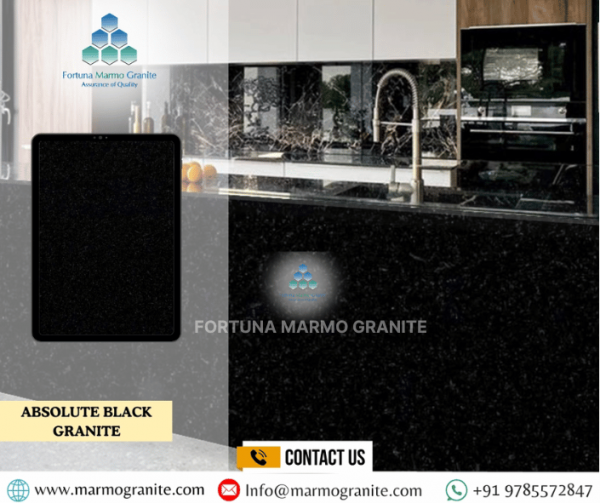 Absolute Black Granite Countertops