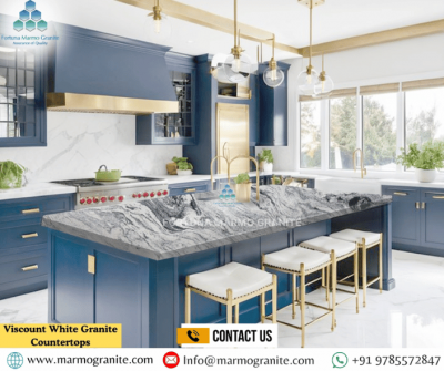 Viscount White Granite Countertops