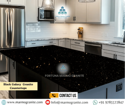 Black Galaxy Granite Countertops