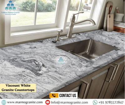 Viscount White Granite Countertops