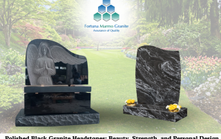 Polished Black Granite Headstones: Beauty, Strength, and Personal Design