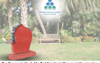 Top Reasons to Use Lakha Red Granite in Monument Construction
