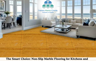 The Smart Choice: Non-Slip Marble Flooring for Kitchens and Bathrooms