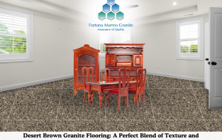 Desert Brown Granite Flooring: A Perfect Blend of Texture and Durability