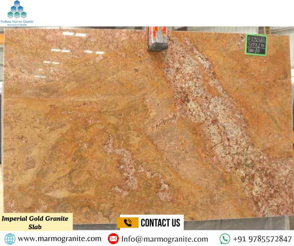 Imperial Gold Granite Slab